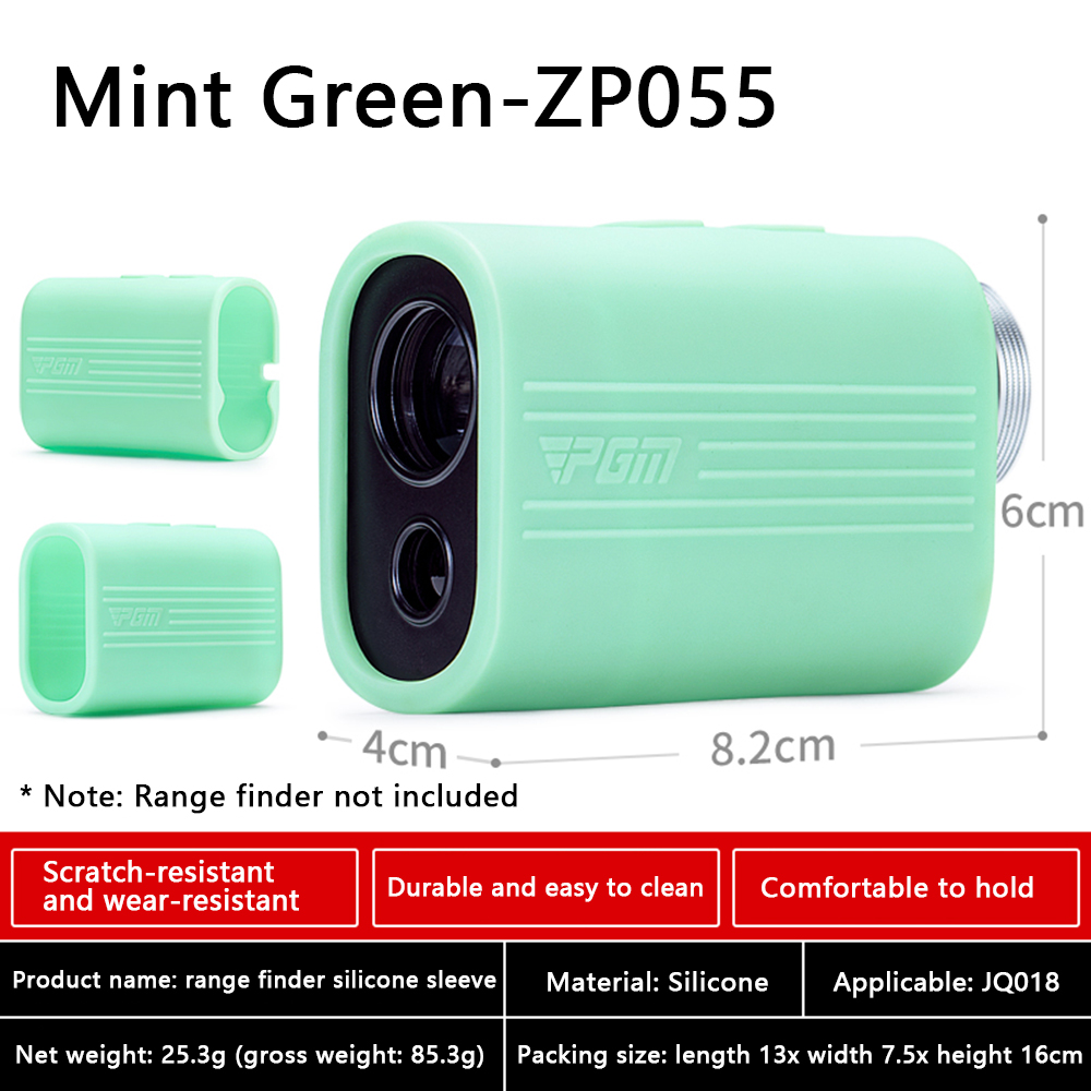 Golf Rangefinder - PGM ZP055 Golf-Entfernungsmesser, Silikon-Schutzhülle, leicht zu
