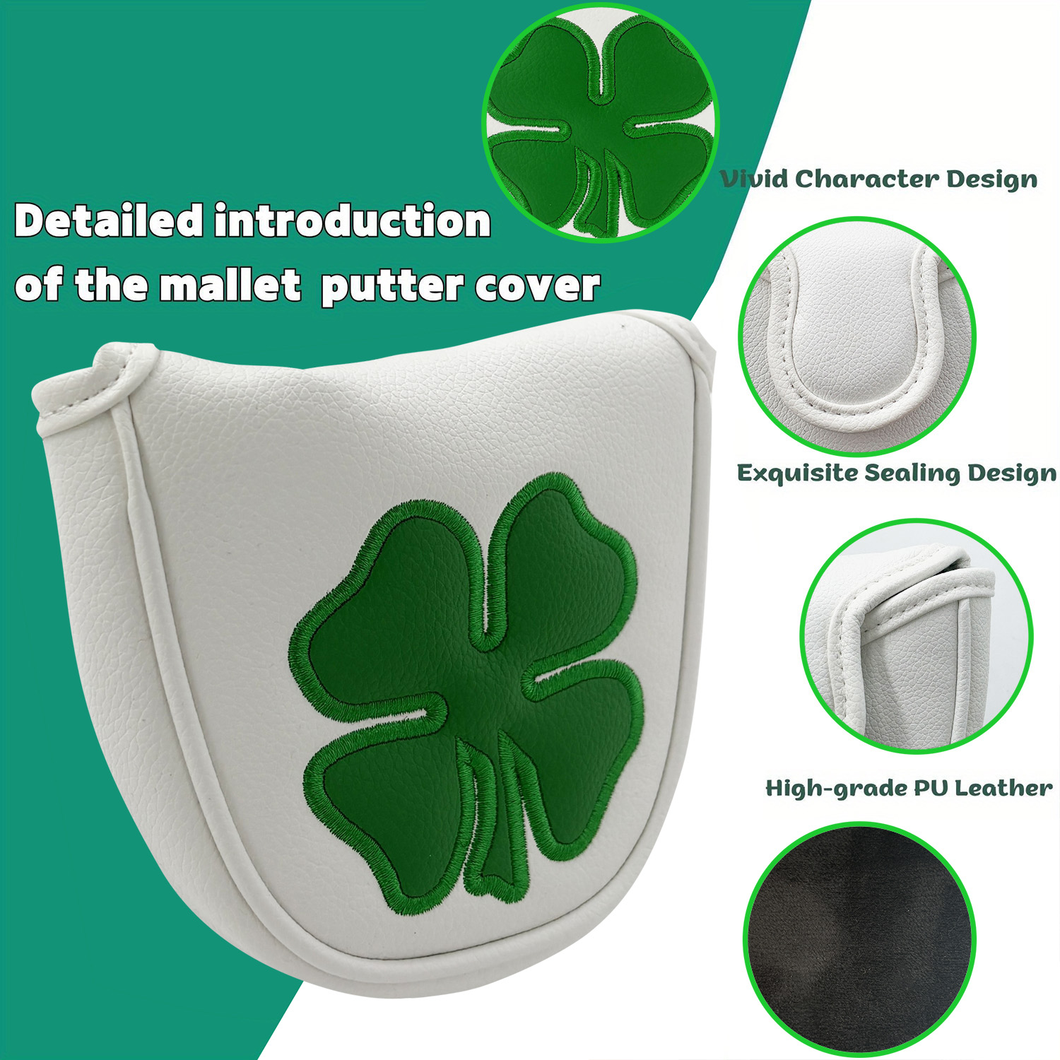 1 Stück Putterkopfhülle, Golf- – Golf Tees Bewertung und Preis