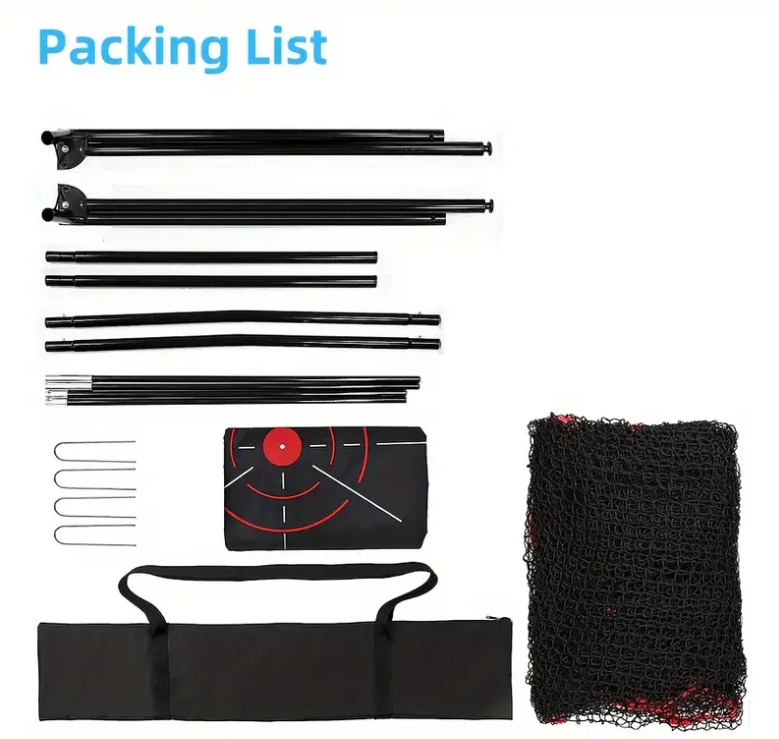 10x7 Fuß großes Golf-Übungsnet – Golf Bag Bewertung und Preis